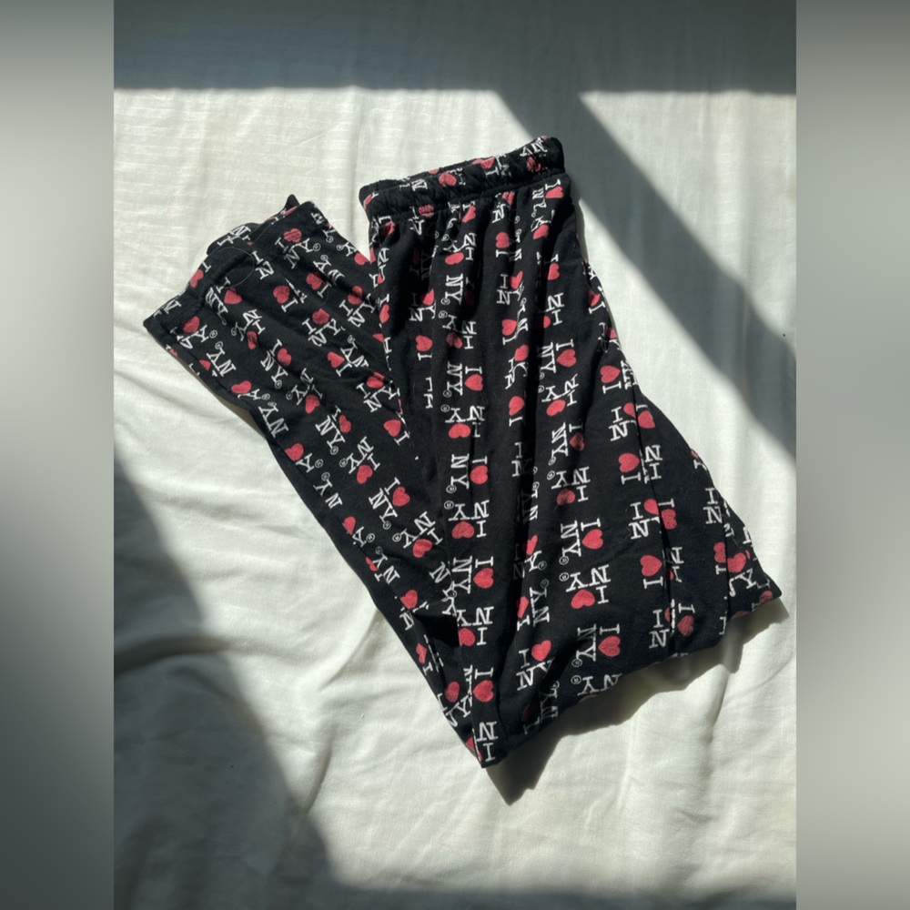NWOT Lg I Love NY Pajama Pants